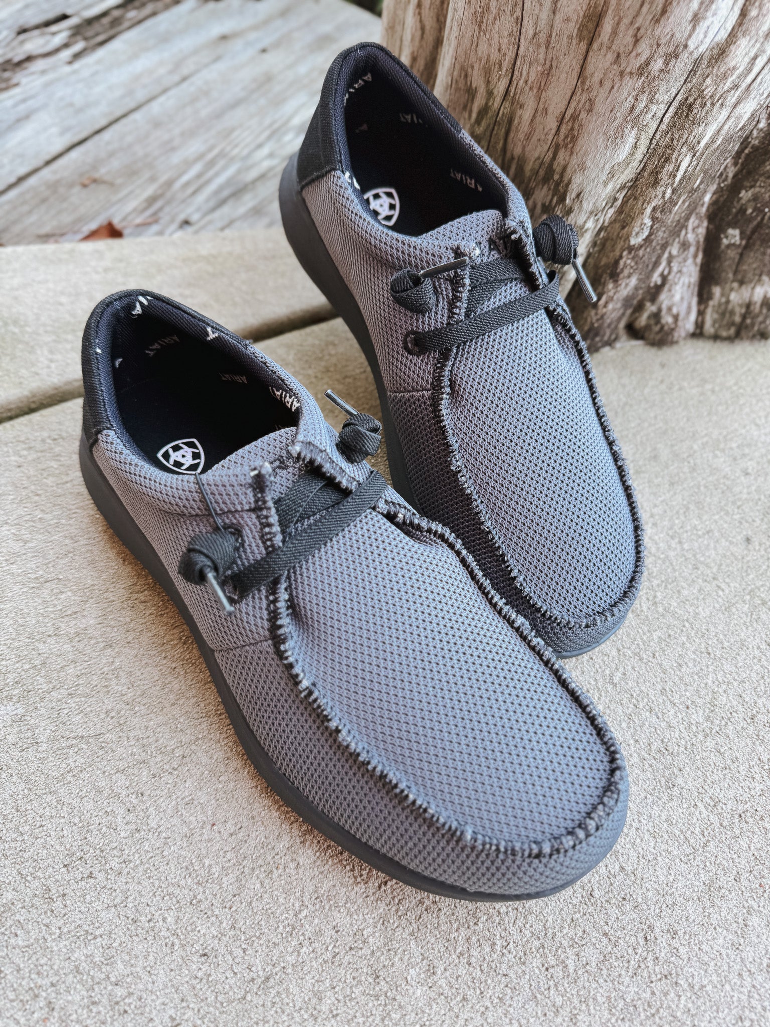 Men's Ariat Hilo Heathered Smoke