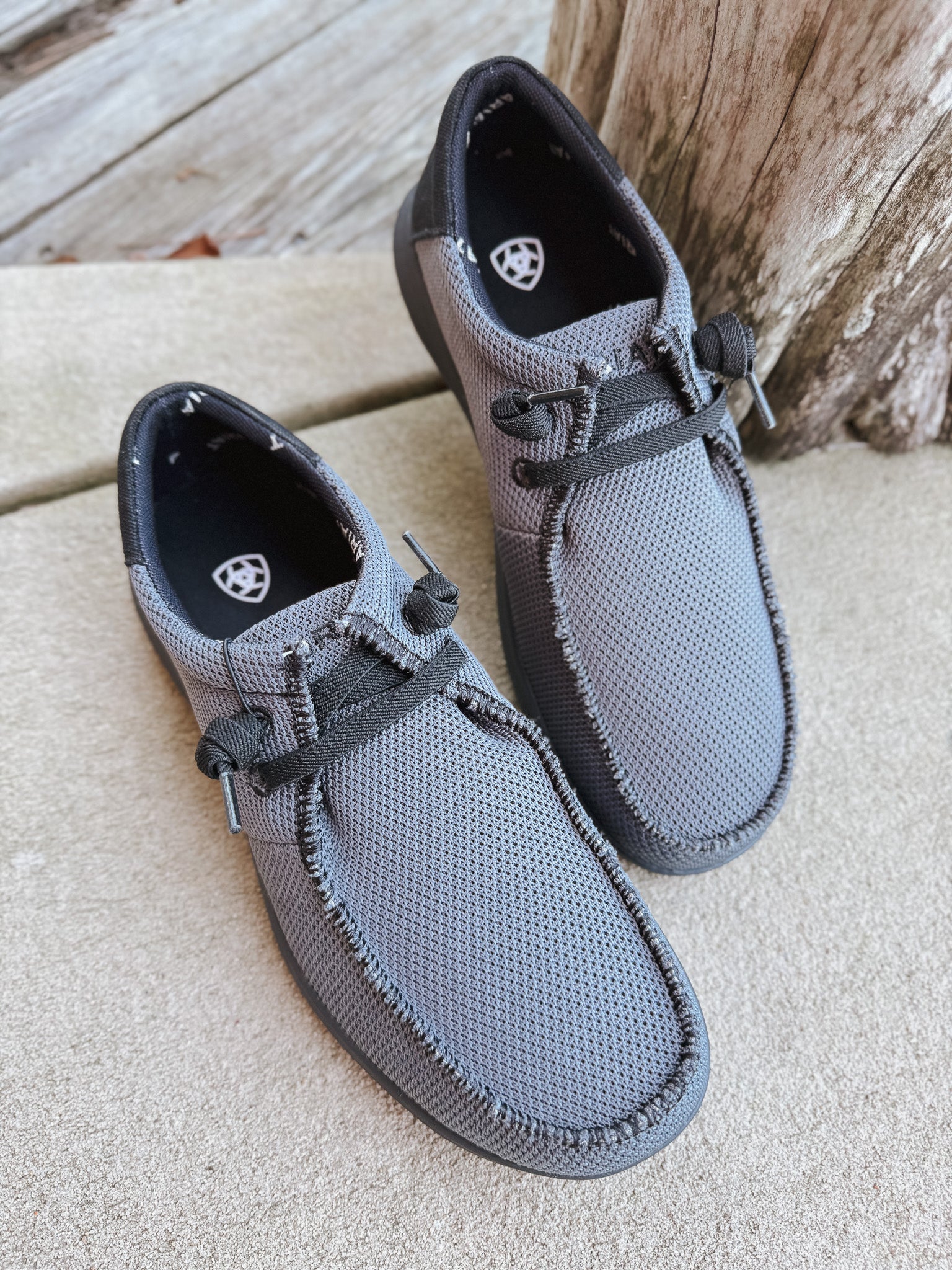 Men's Ariat Hilo Heathered Smoke