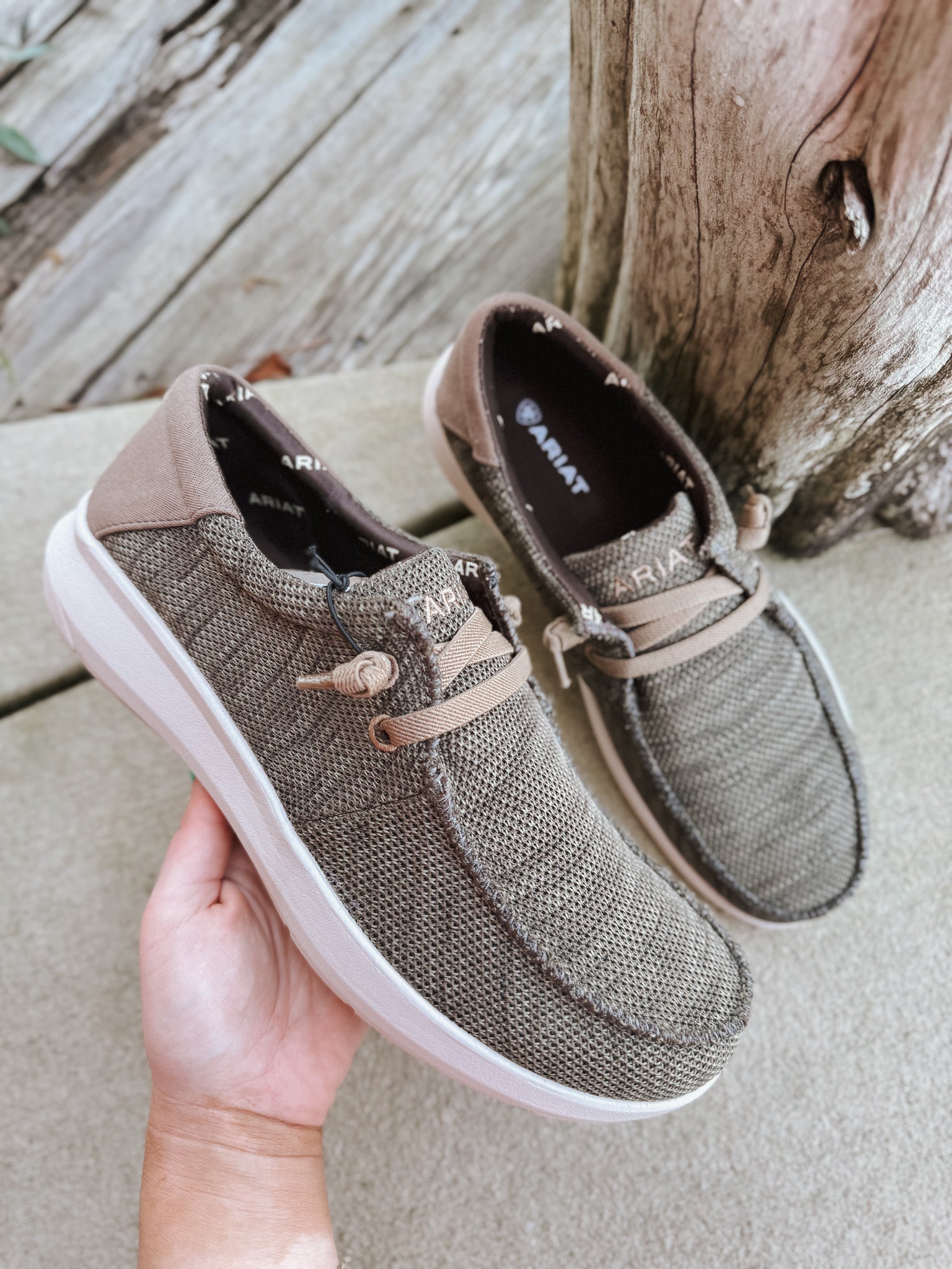 Men's Ariat Hilo Heathered Olive