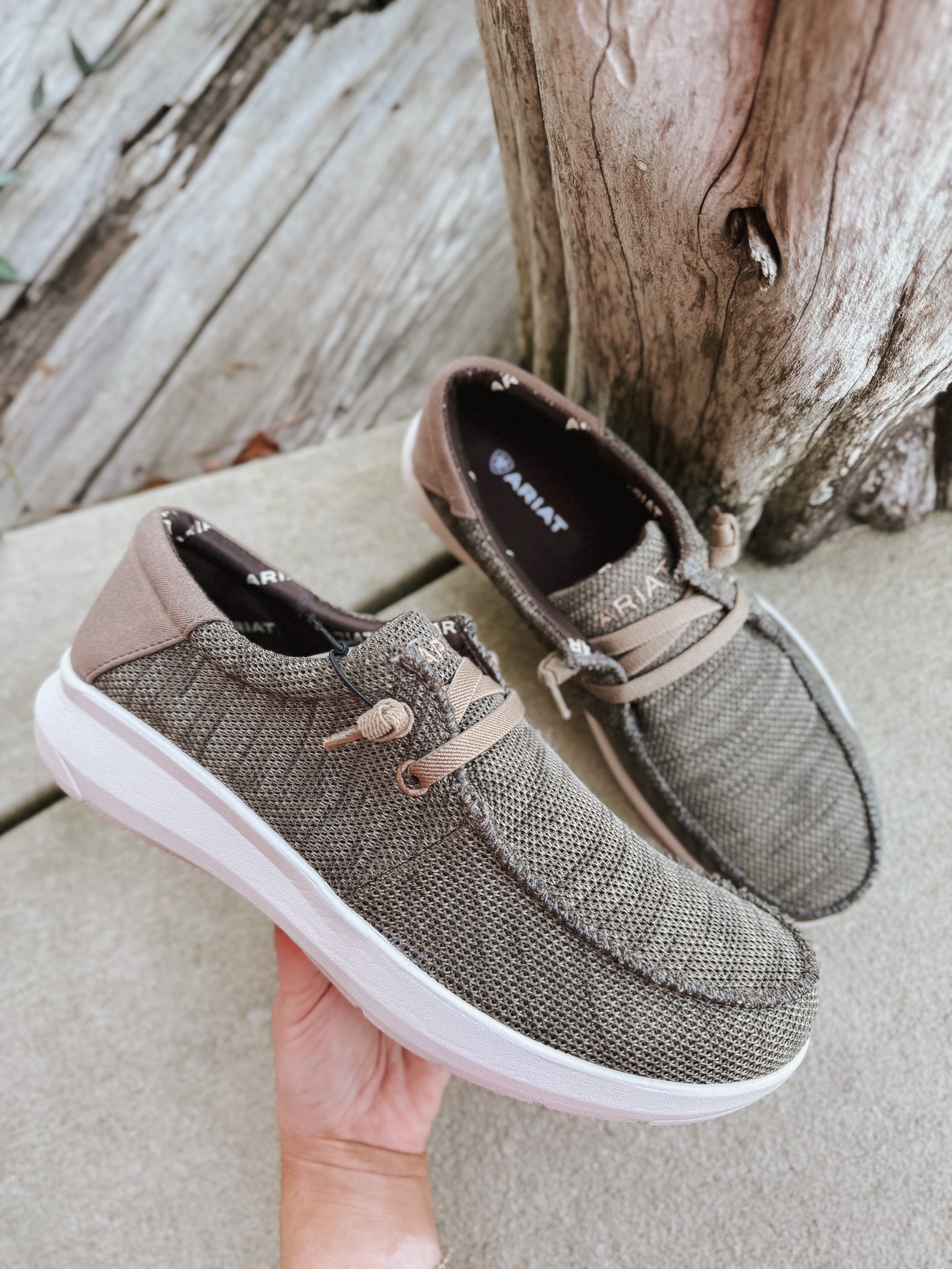 Men's Ariat Hilo Heathered Olive