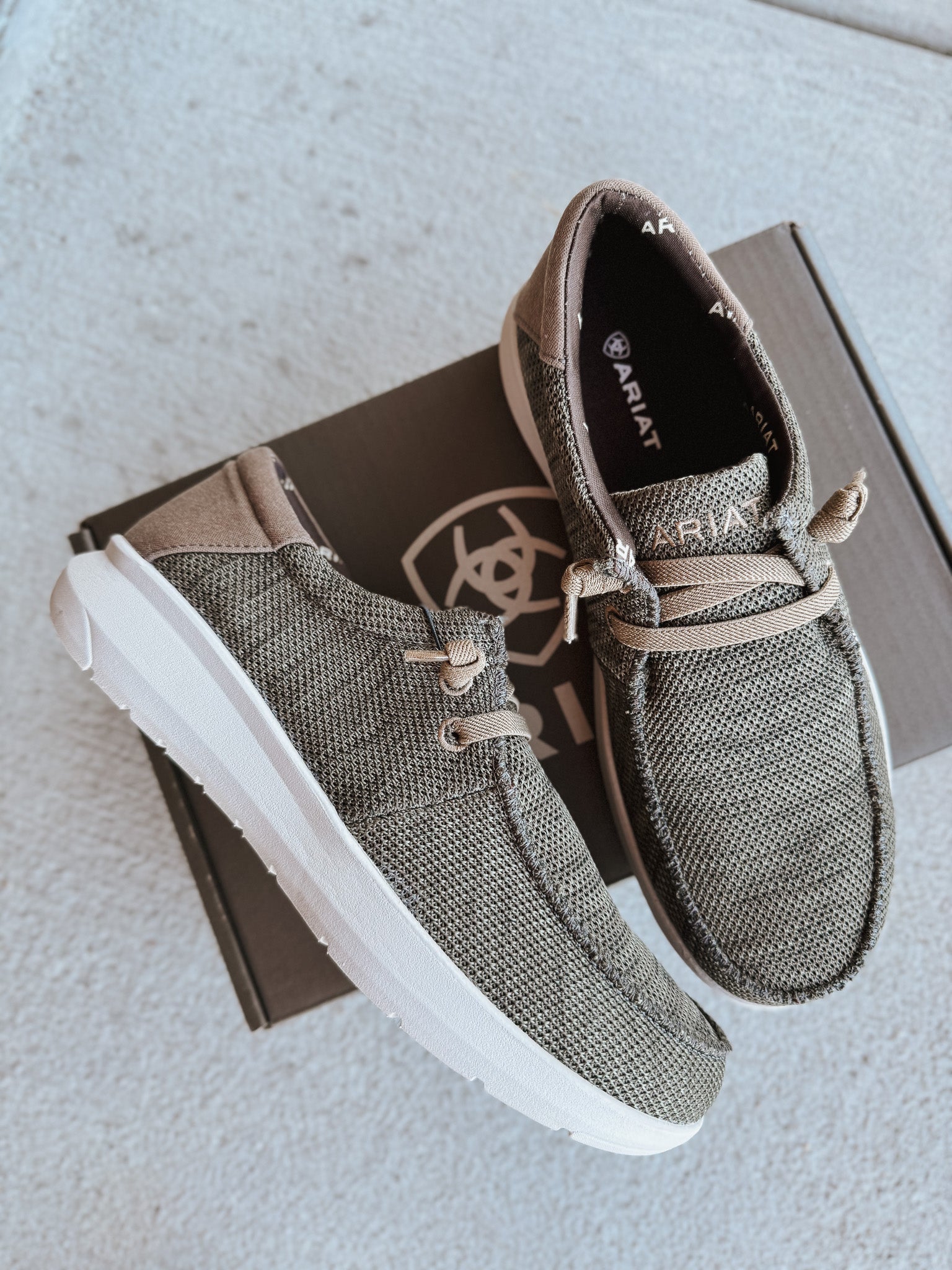 Men's Ariat Hilo Heathered Olive