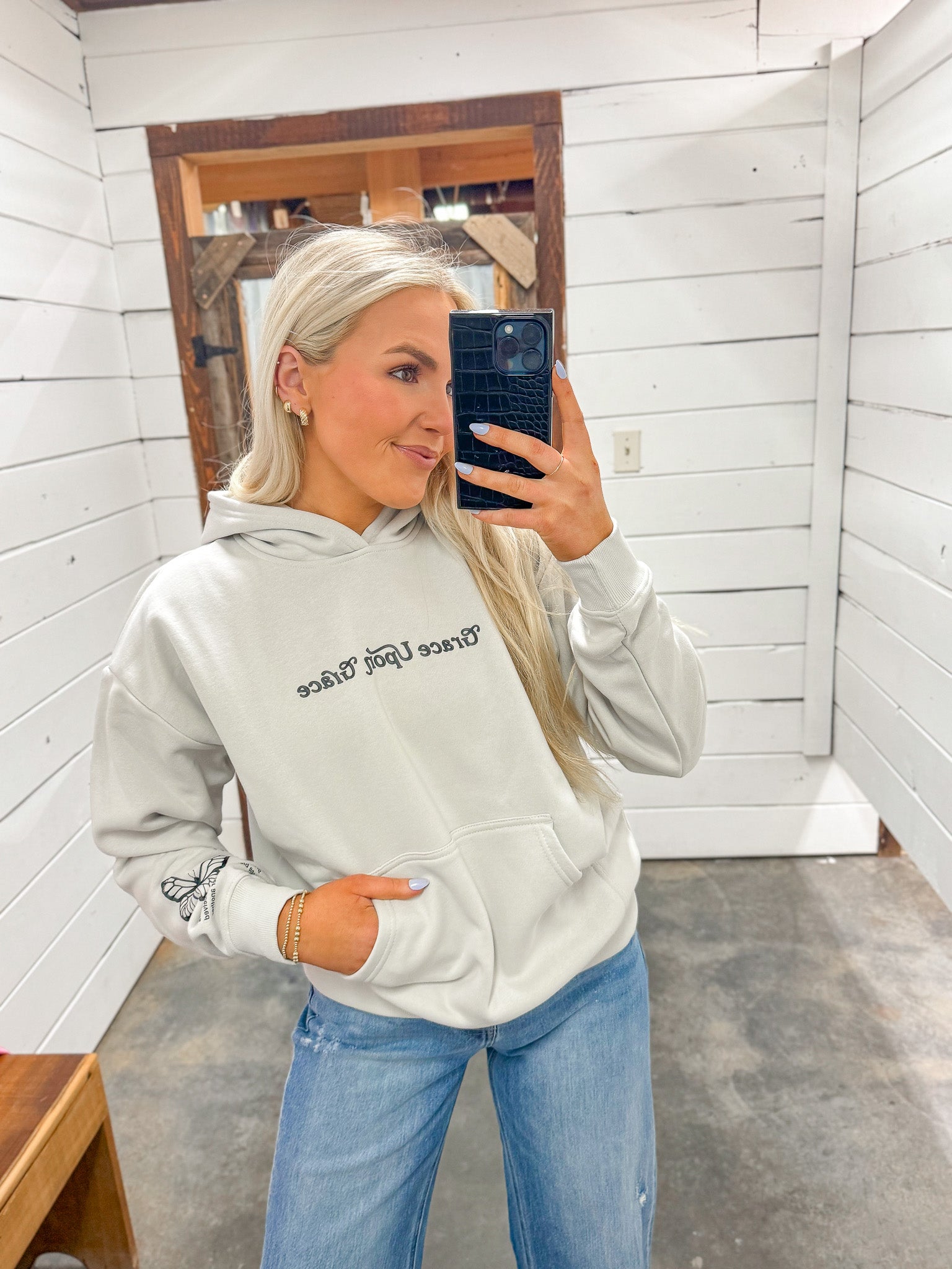 Elevated Faith Grace Upon Grace Hoodie