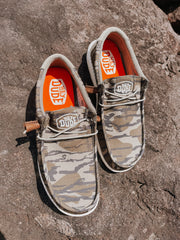 Men's Hey Dude Wally Mossy Oak Original Bottomland