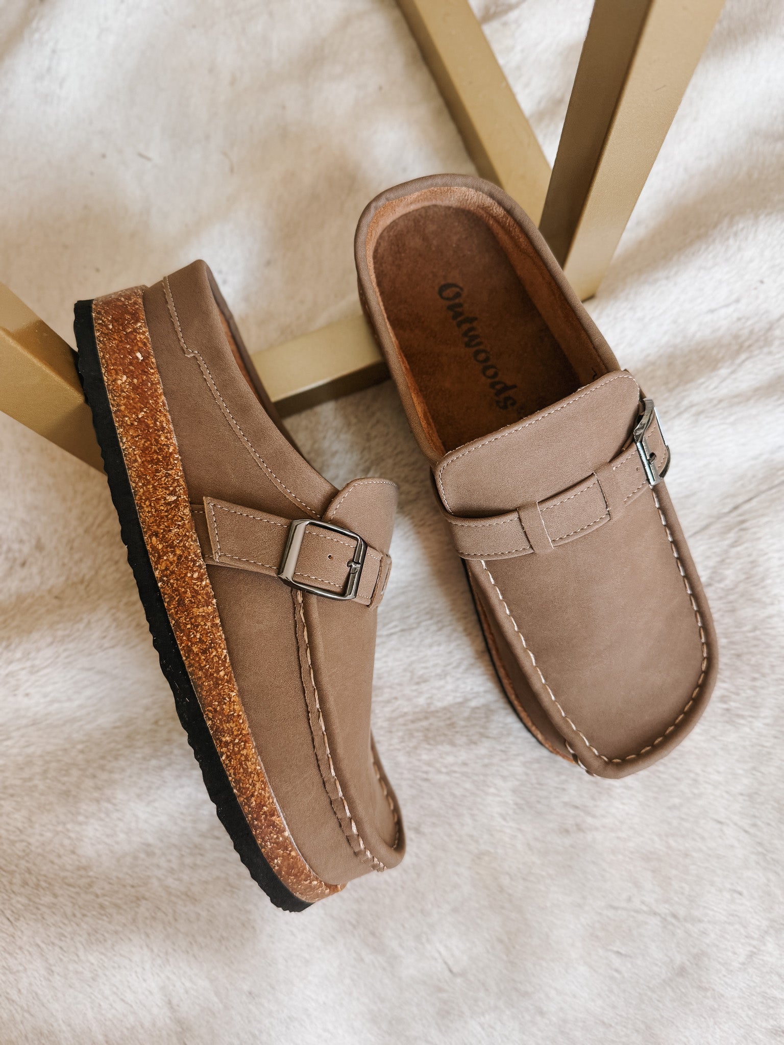 From Here On Clog in Taupe