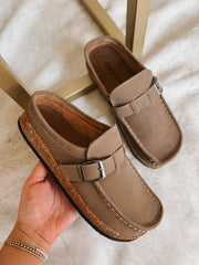 From Here On Clog in Taupe
