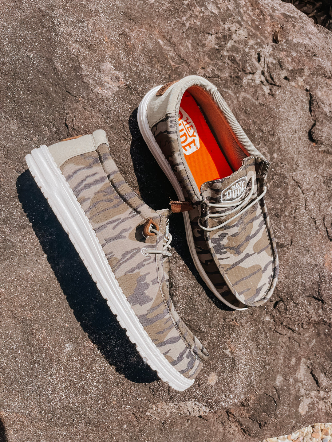 Men's Hey Dude Wally Mossy Oak Original Bottomland – Boot Country