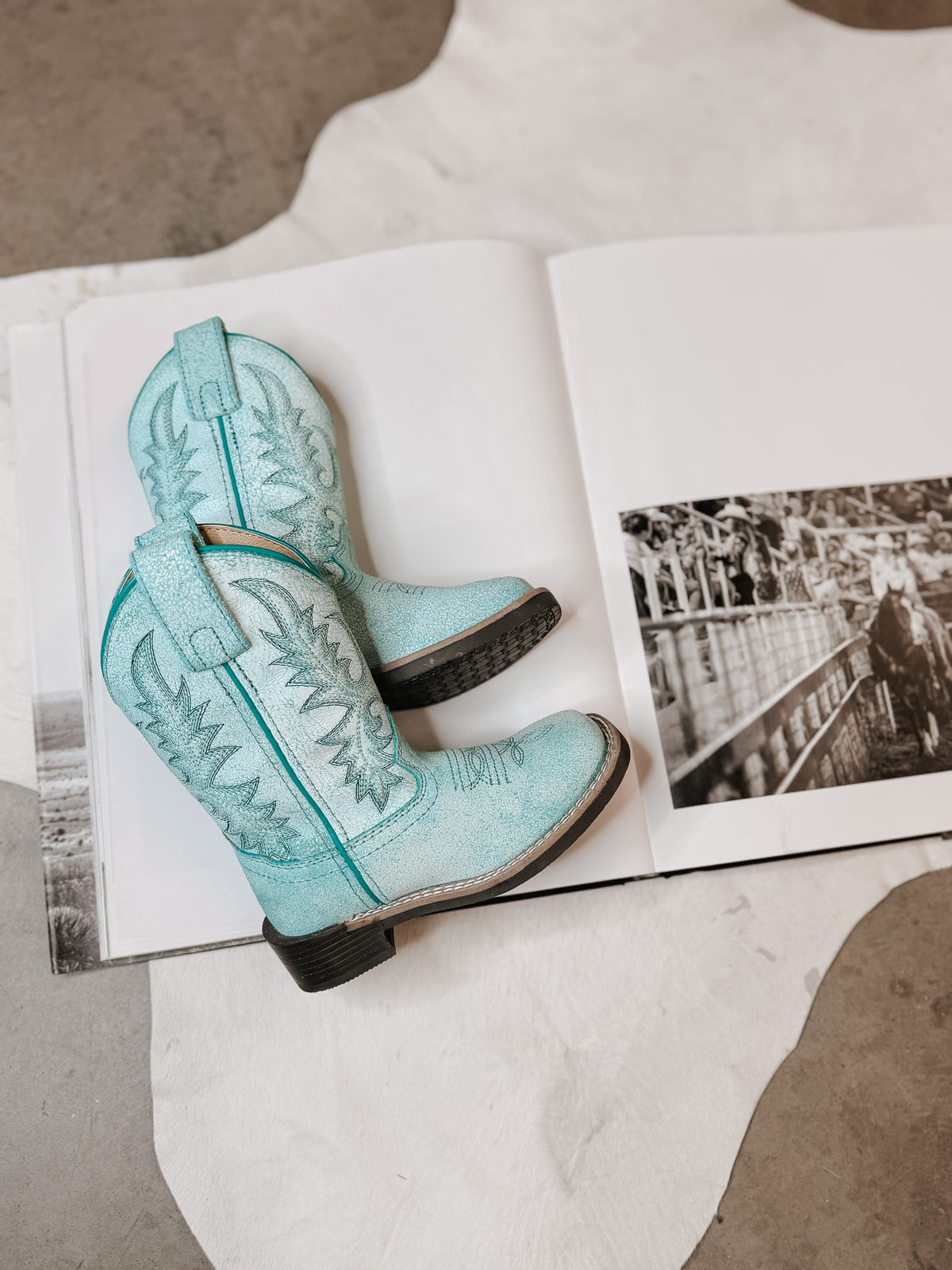 Smoky Mountain Children's Painted Prairie Boots