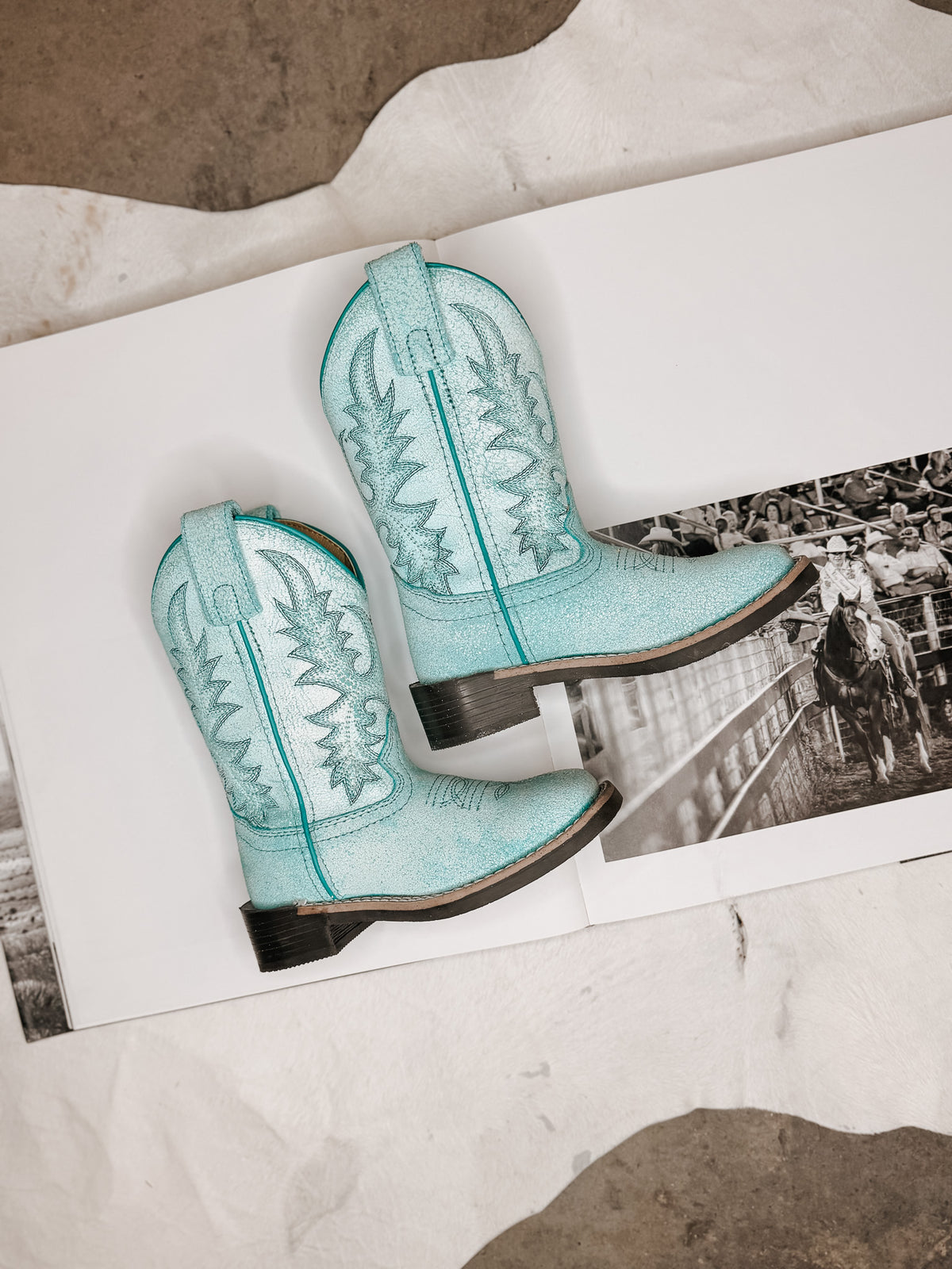 Smoky Mountain Children's Painted Prairie Boots