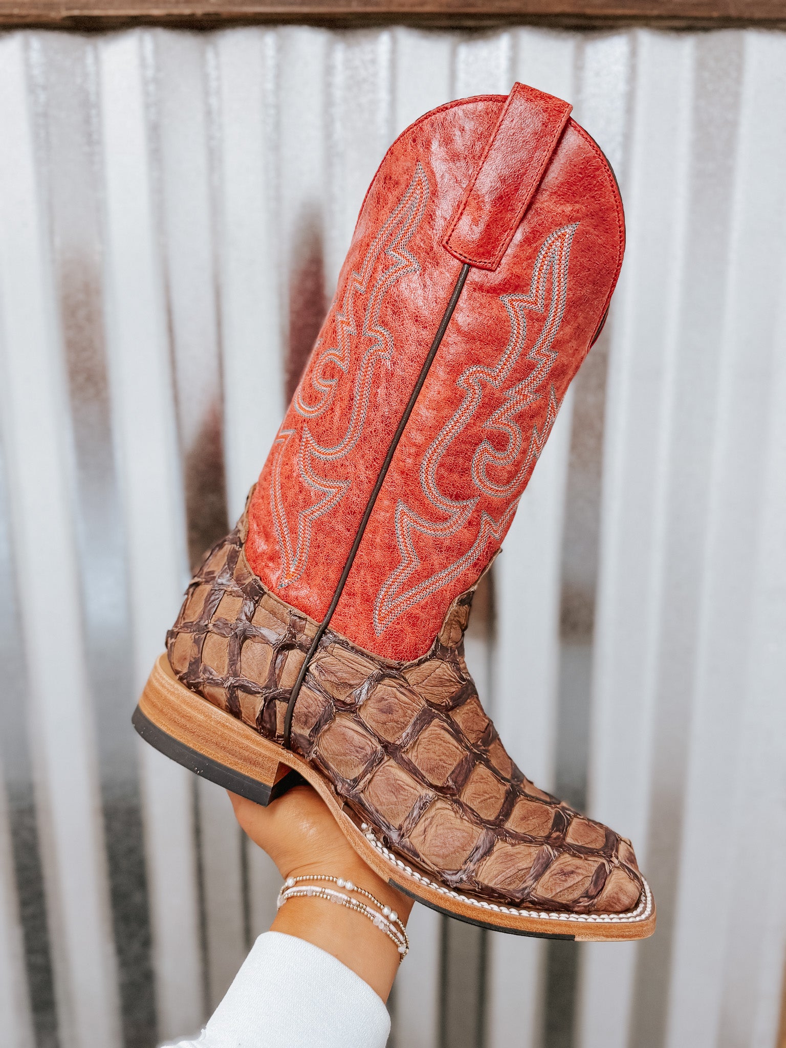 Botas de bajo Macie Bean Top Hand Cigar Matte para mujer