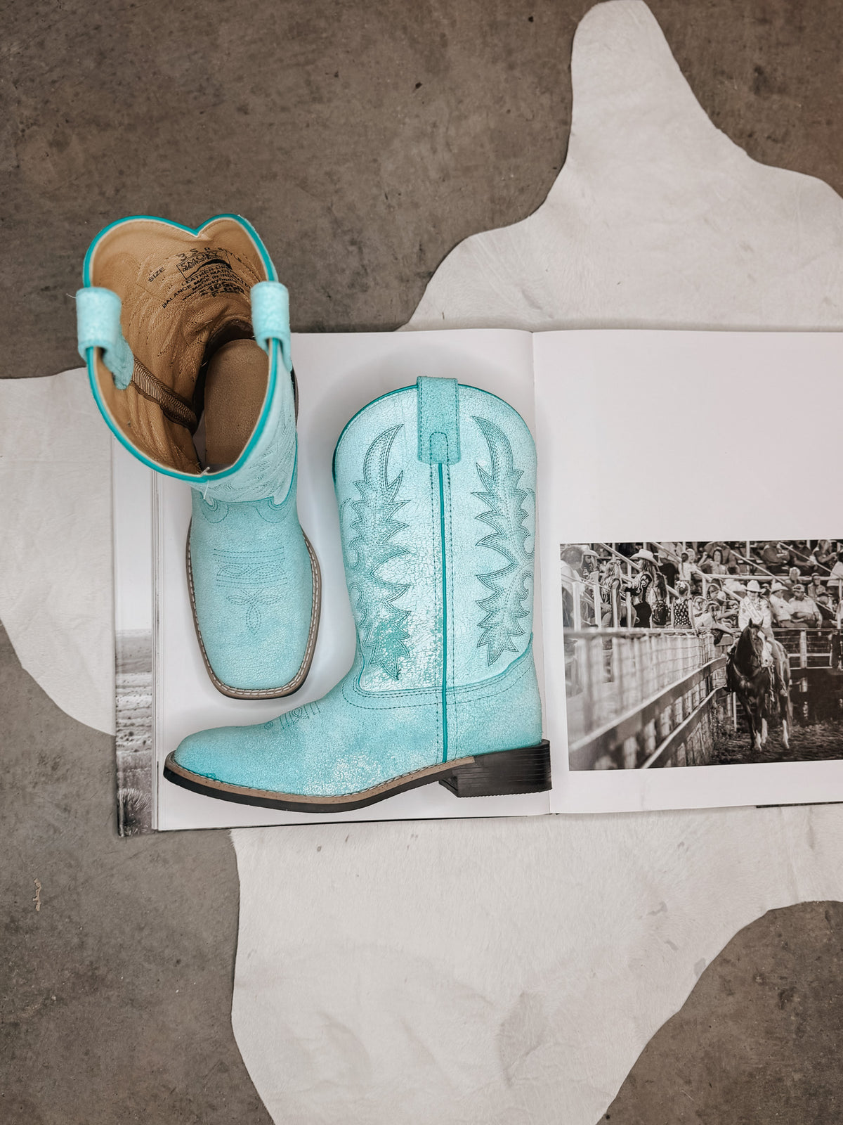 Smoky Mountain Children's Painted Prairie Boots