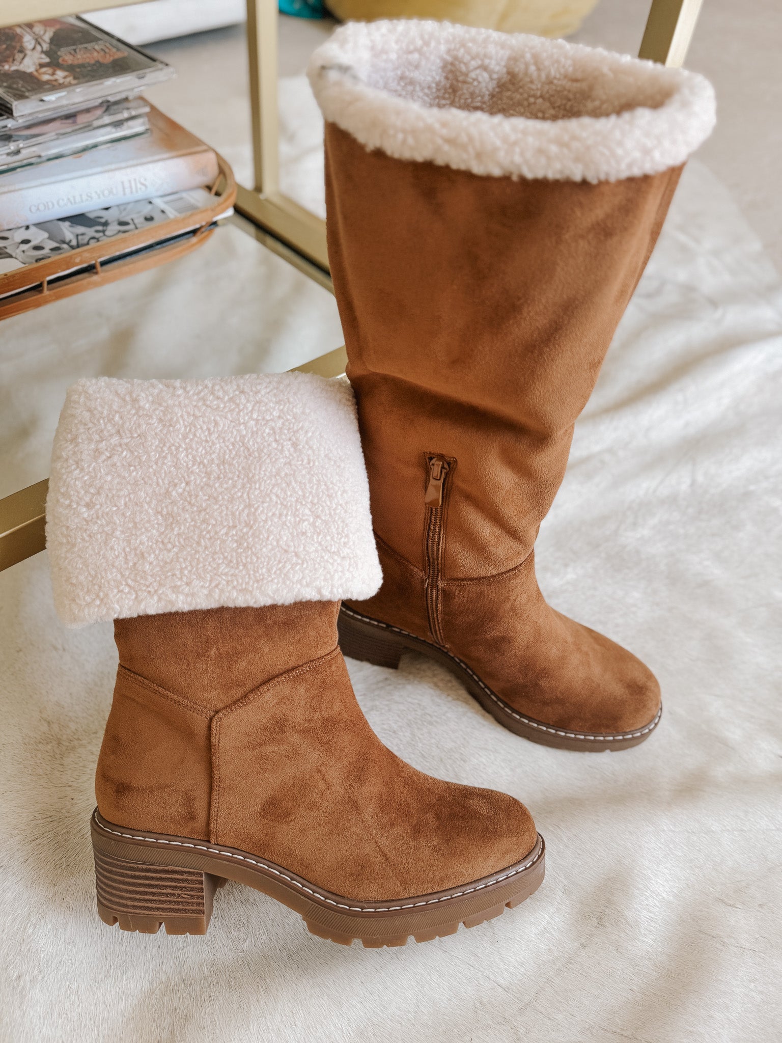 Stand My Ground New Tan Boots