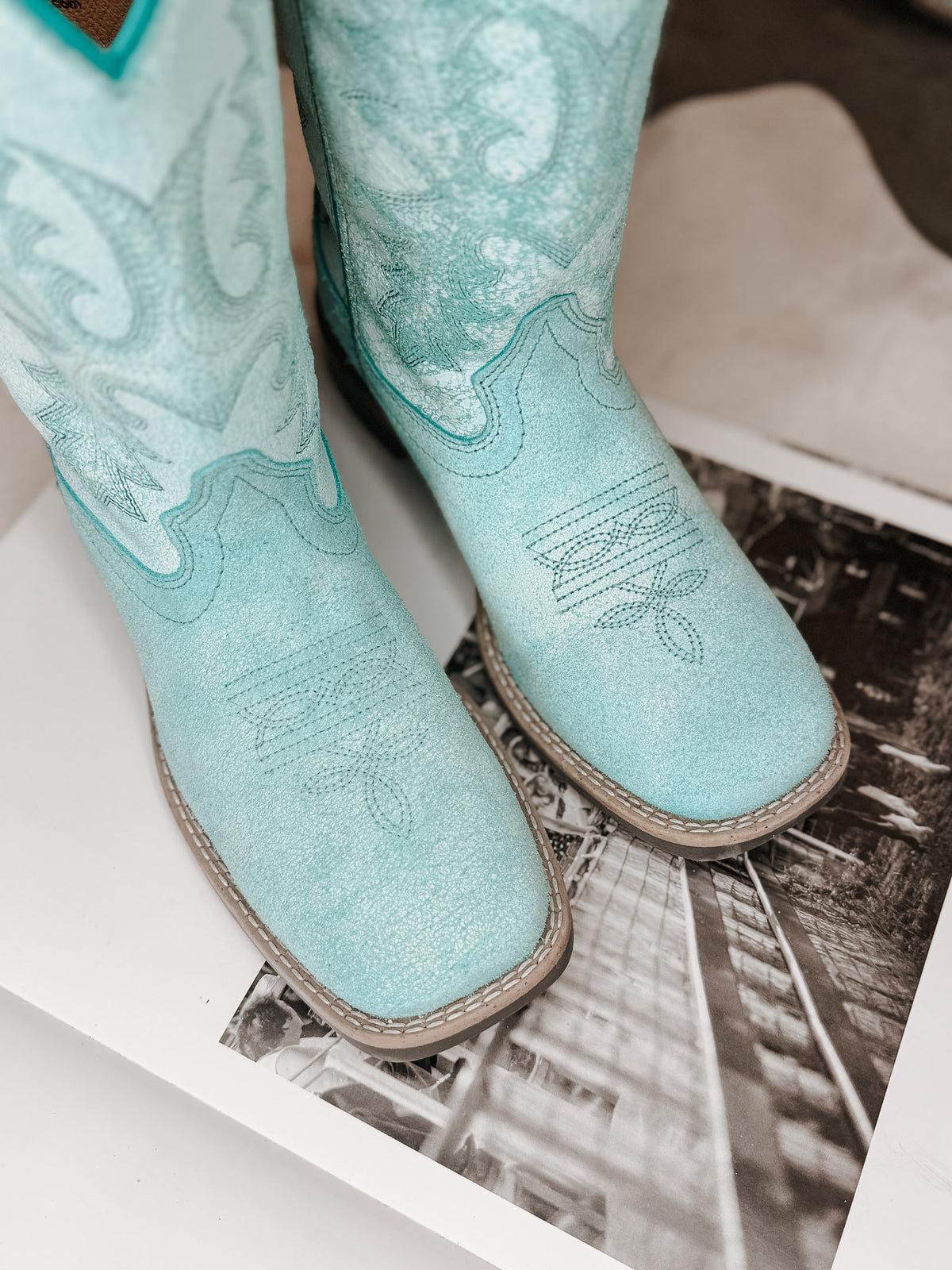 Smoky Mountain Youth Painted Prairie Boots