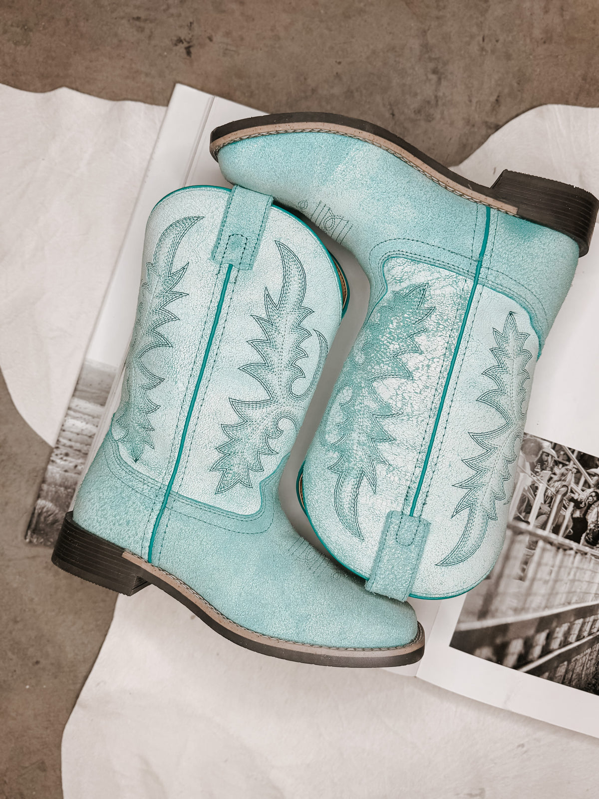 Smoky Mountain Youth Painted Prairie Boots