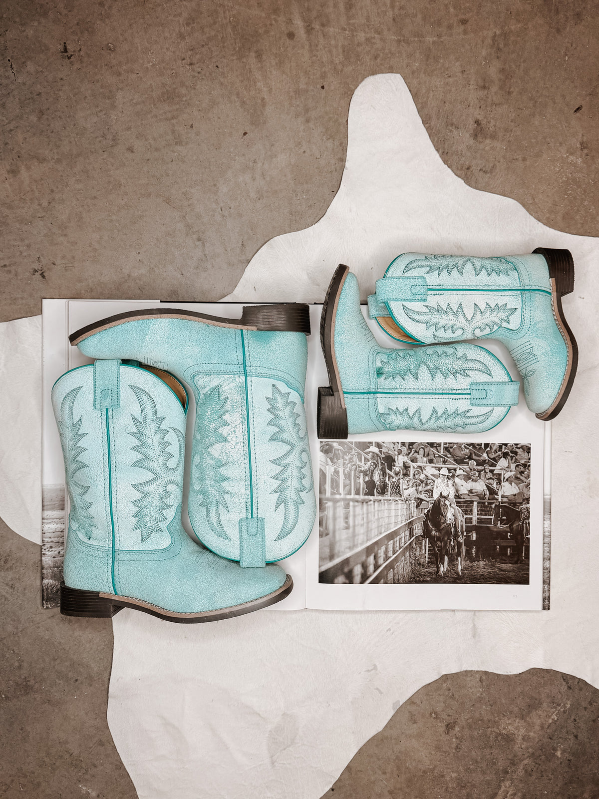 Smoky Mountain Children's Painted Prairie Boots
