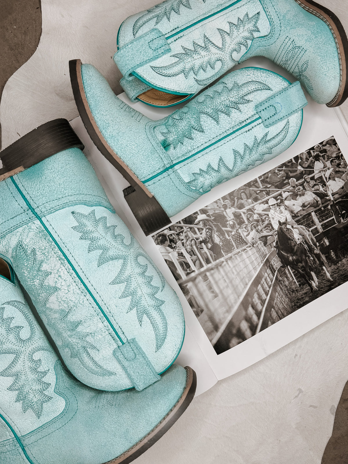 Smoky Mountain Children's Painted Prairie Boots