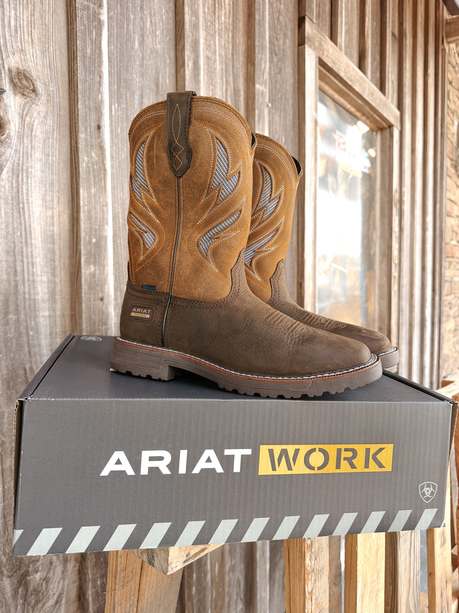 Men's Ariat Activator VentTEK Waterproof Square Toe Work Boots