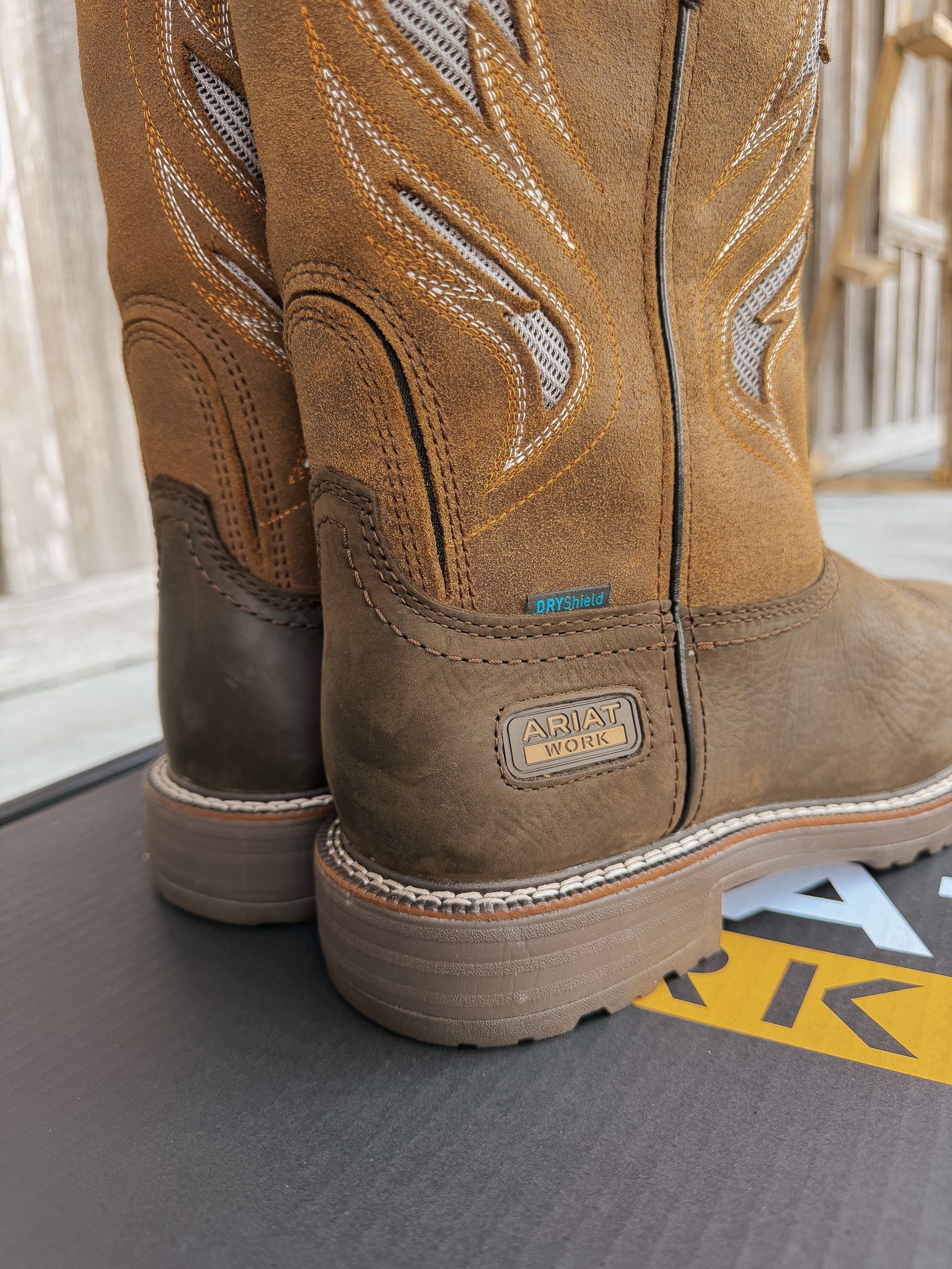 Men's Ariat Activator VentTEK Waterproof Square Toe Work Boots