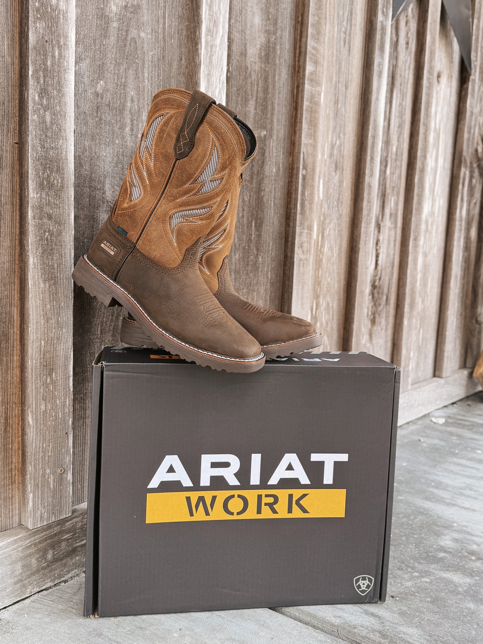 Men's Ariat Activator VentTEK Waterproof Square Toe Work Boots