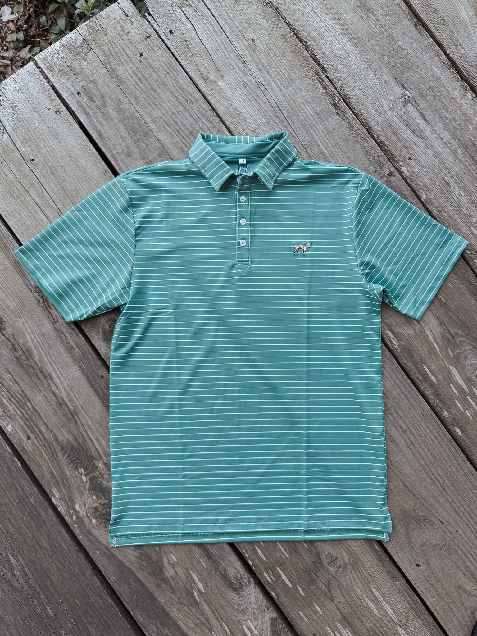 Men's Fieldstone Clubhouse Green Polo