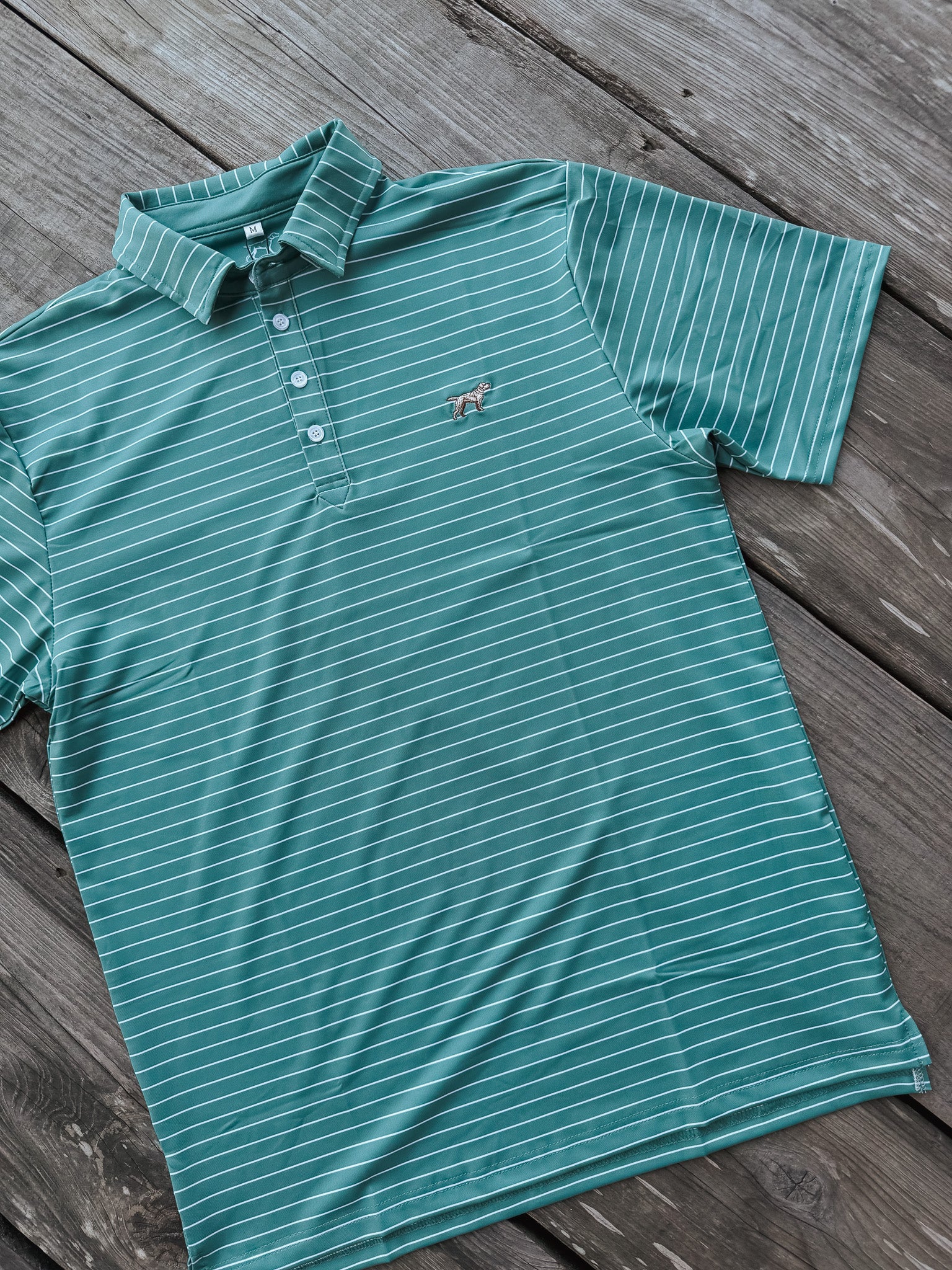 Men's Fieldstone Clubhouse Green Polo