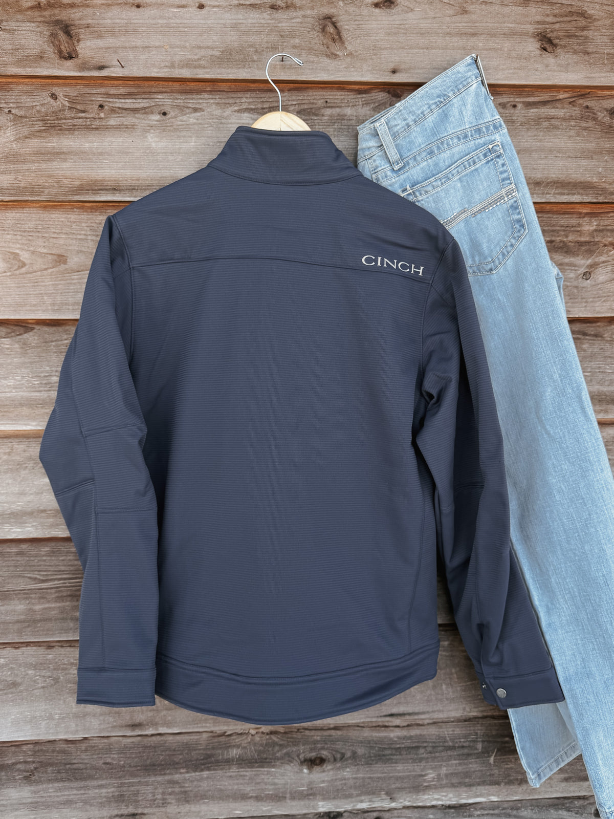 Cinch Men's Concealed Carry Bonded Jacket in Navy