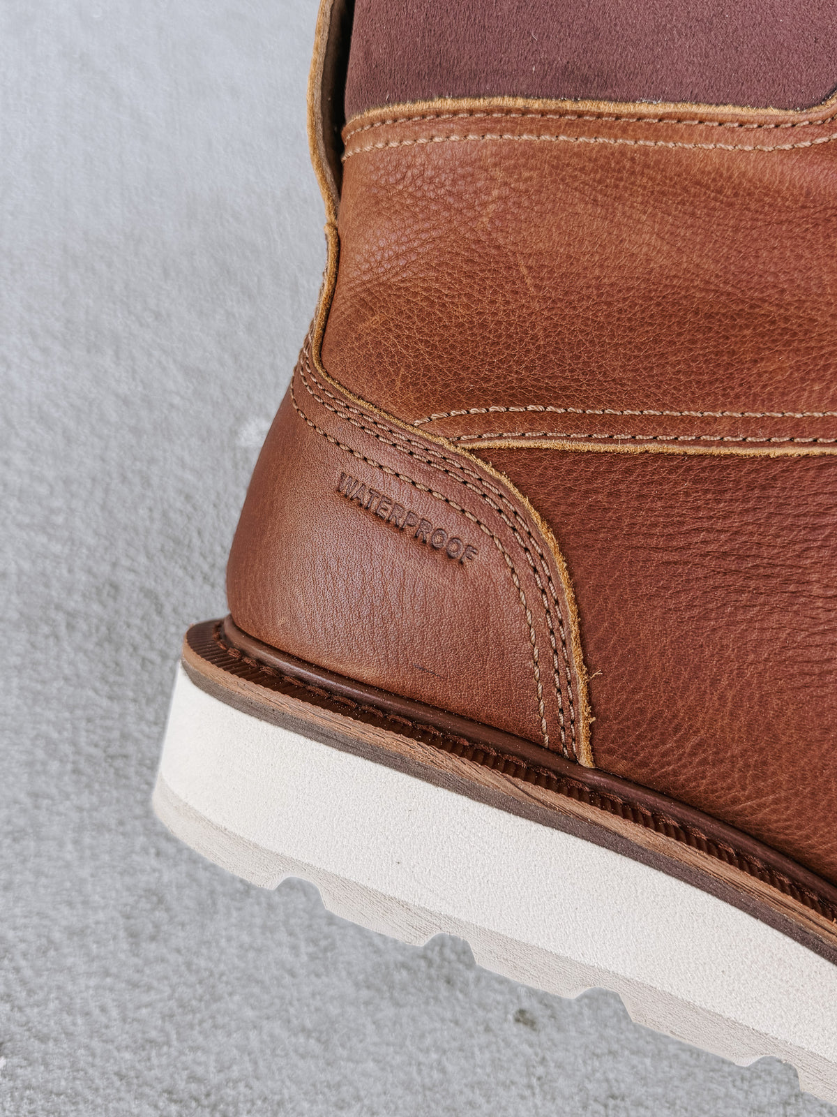 Tecovas Men's LongHaul Waterproof Moc Composite Toe Work Boots
