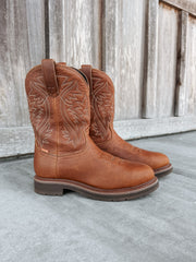 Tecova Men's LongHaul Waterproof Round Composite Toe Work Boot