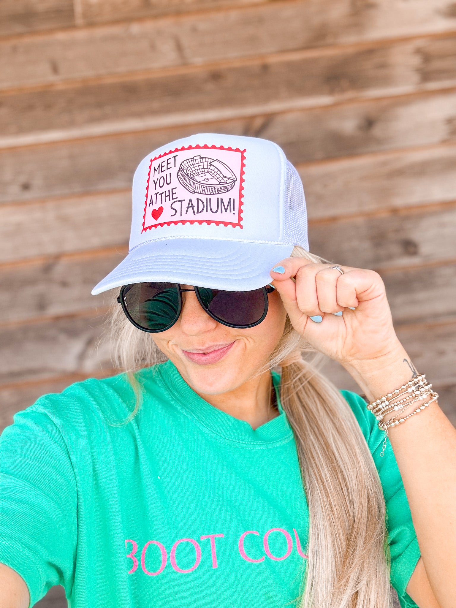 Meet You At The Stadium Trucker Hat