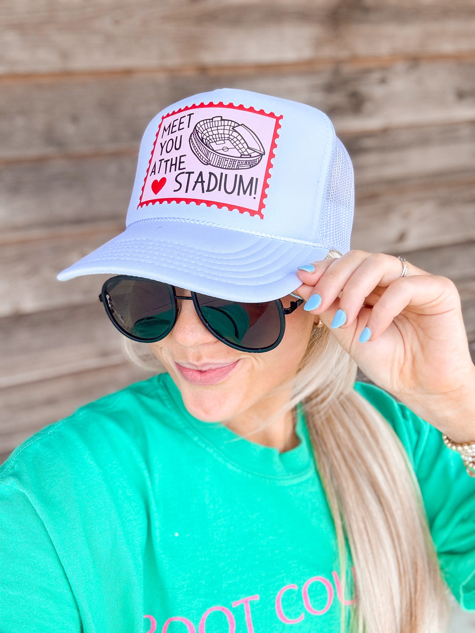 Meet You At The Stadium Trucker Hat