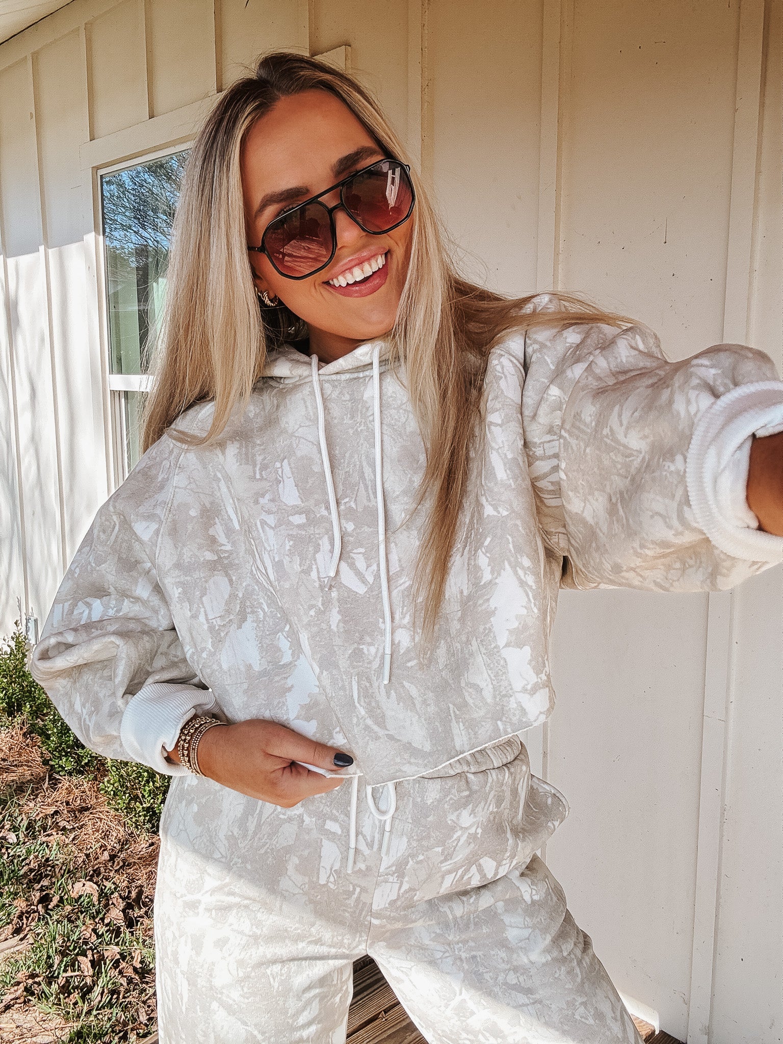 Down Time Camo Hoodie