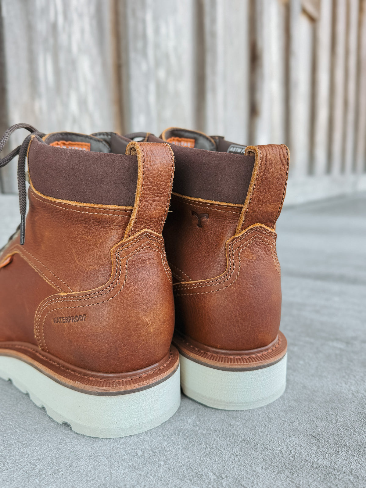 Tecovas Men's LongHaul Waterproof Moc Composite Toe Work Boots