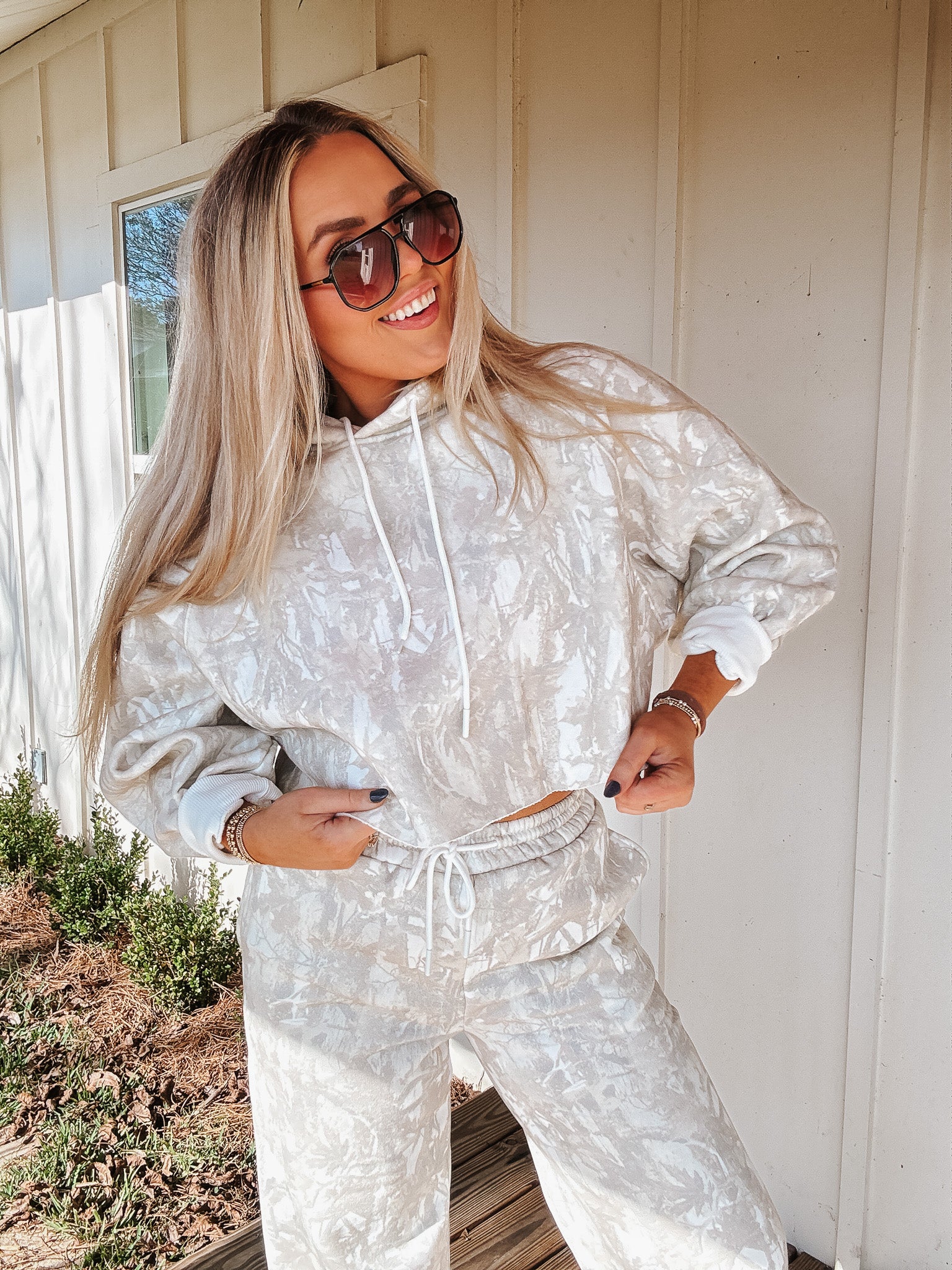 Down Time Camo Hoodie