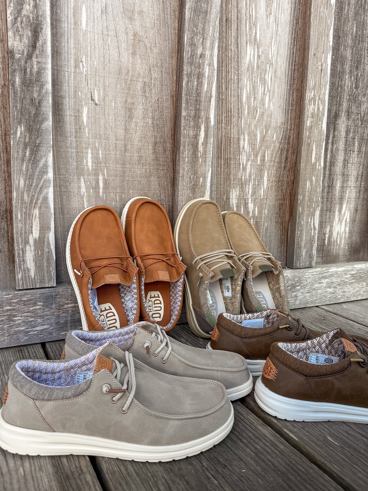 Men's Hey Dude Paul Classic Taupe