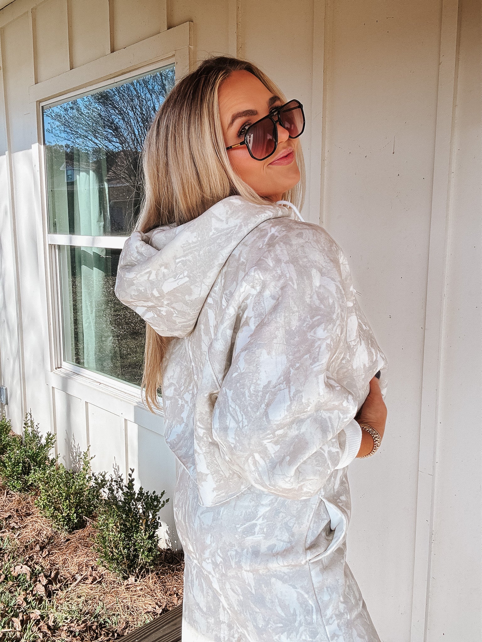 Down Time Camo Hoodie