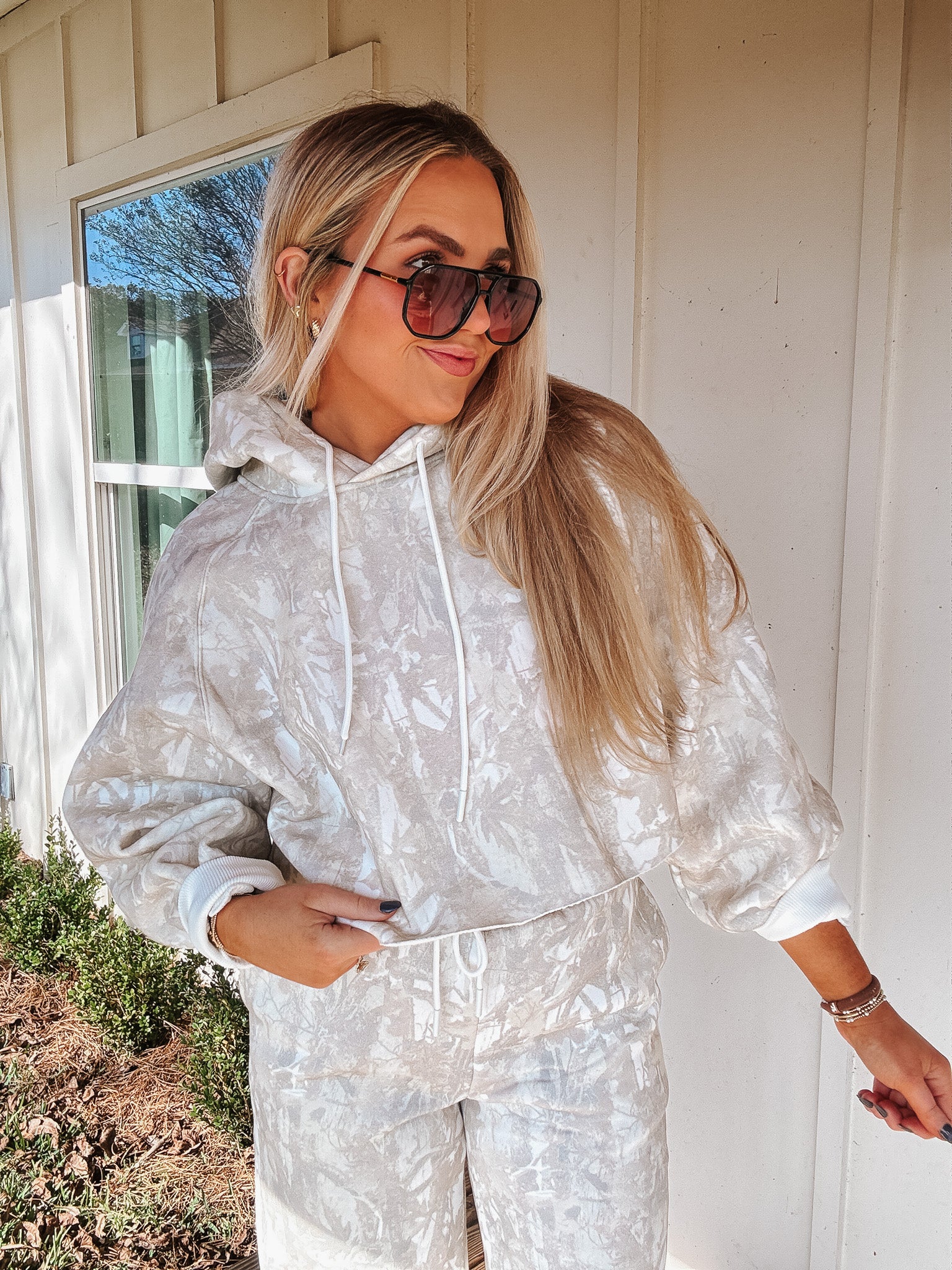 Down Time Camo Hoodie