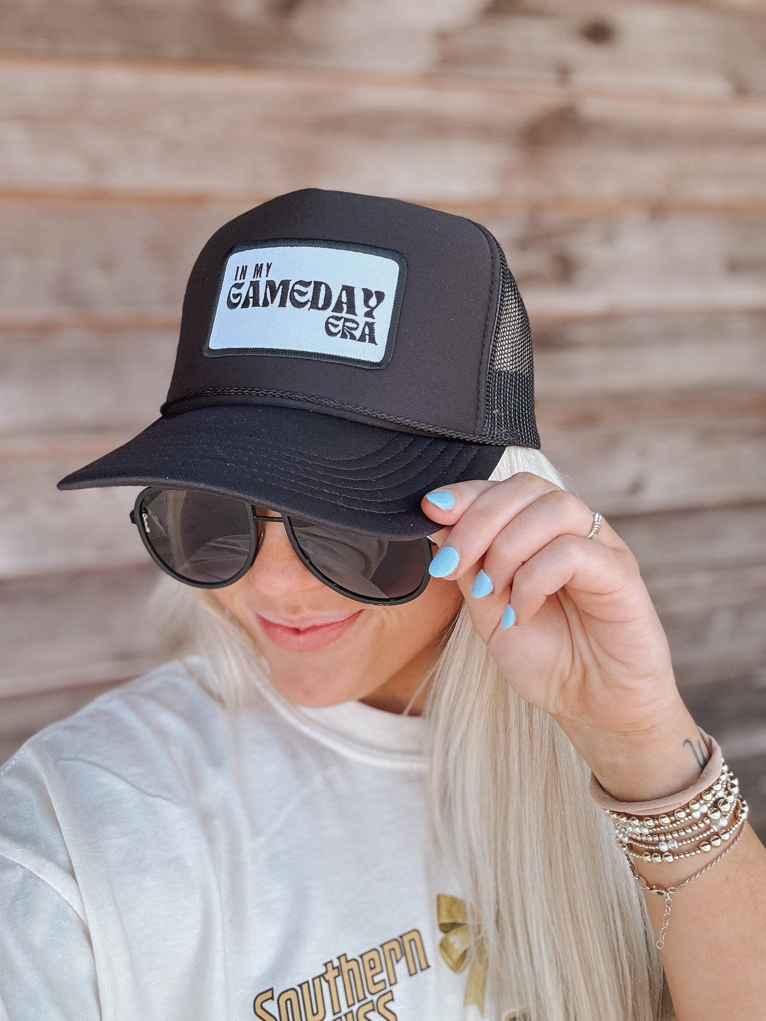 In My Gameday Era Embroidered Patch Trucker