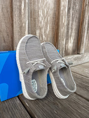 Women's Hey Dude Wendy Stretch Sox in Light Grey