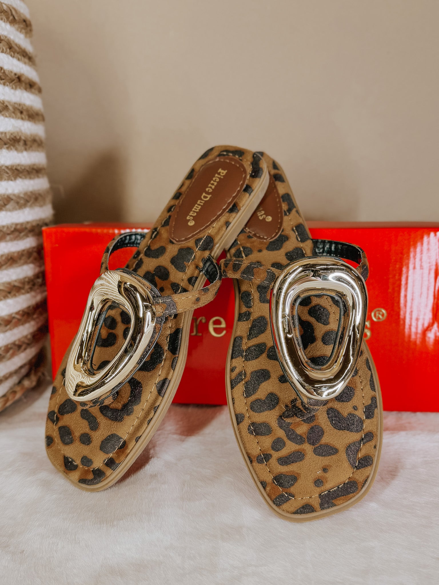 Dress to Impress Sandals in Leopard