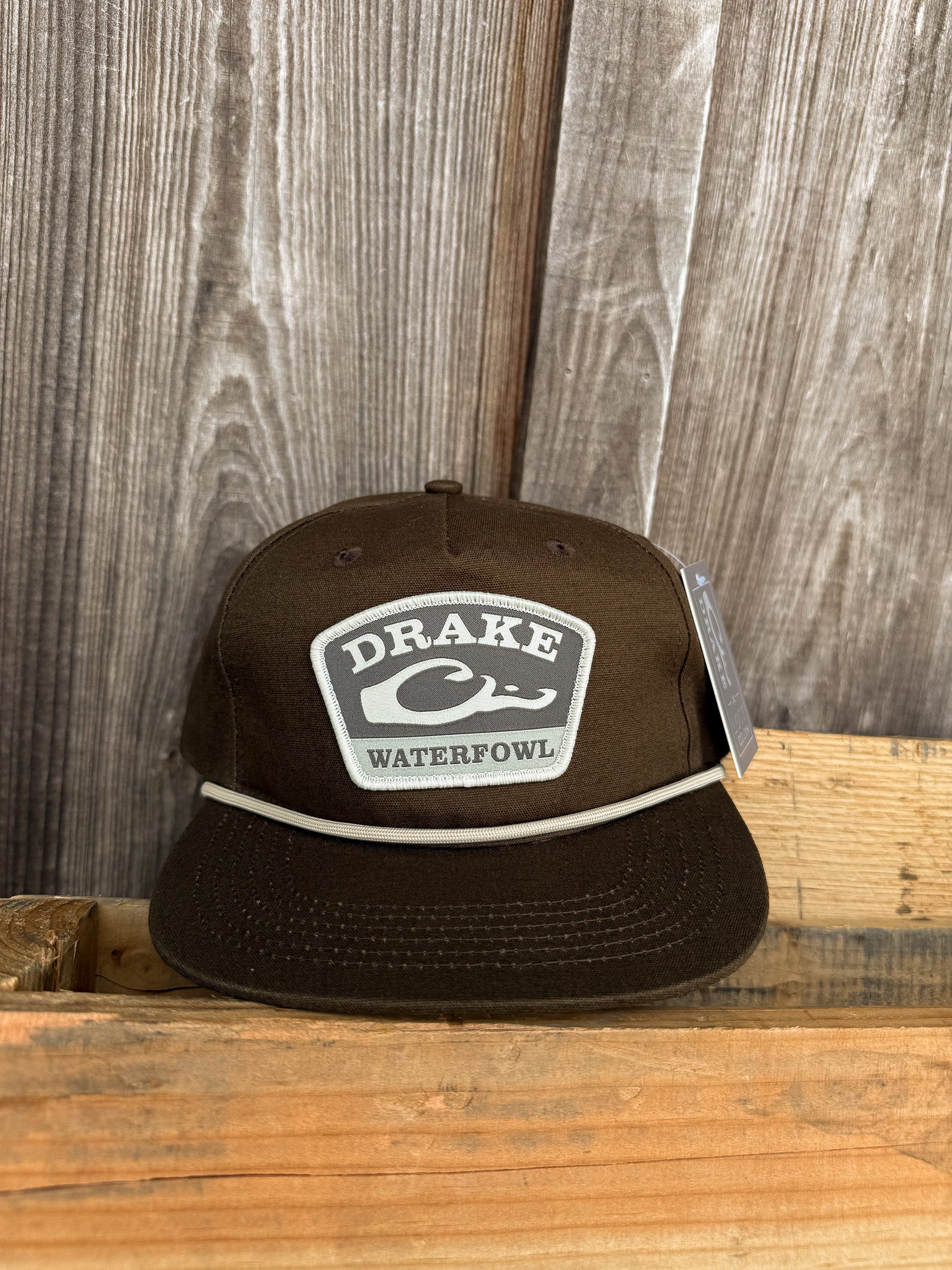 Men's Lost Hat Drake Patch Goat Rope Roux-Light Khaki Cap