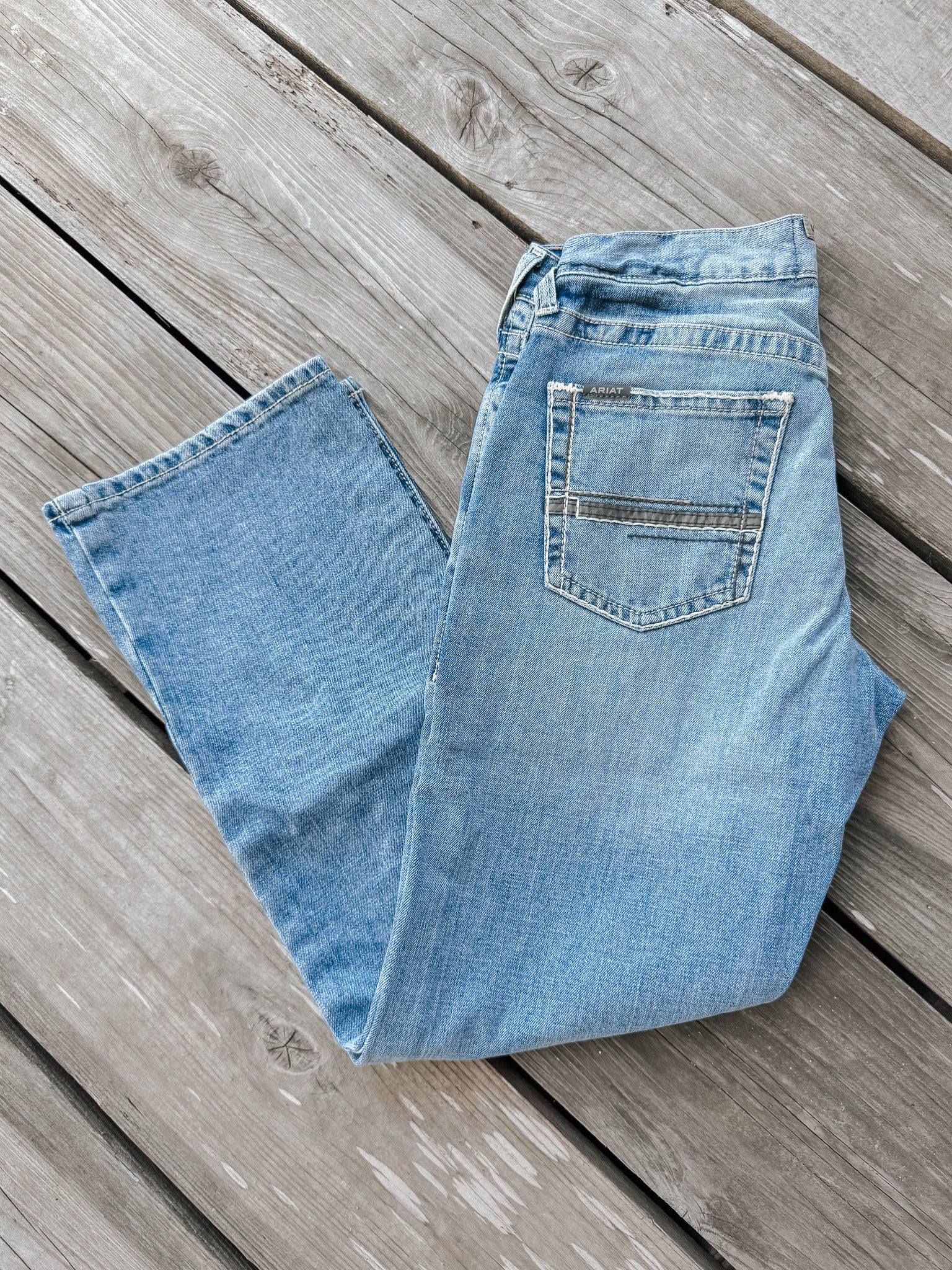 Men's Ariat M4 Relaxed Apollo Boot Cut Jeans