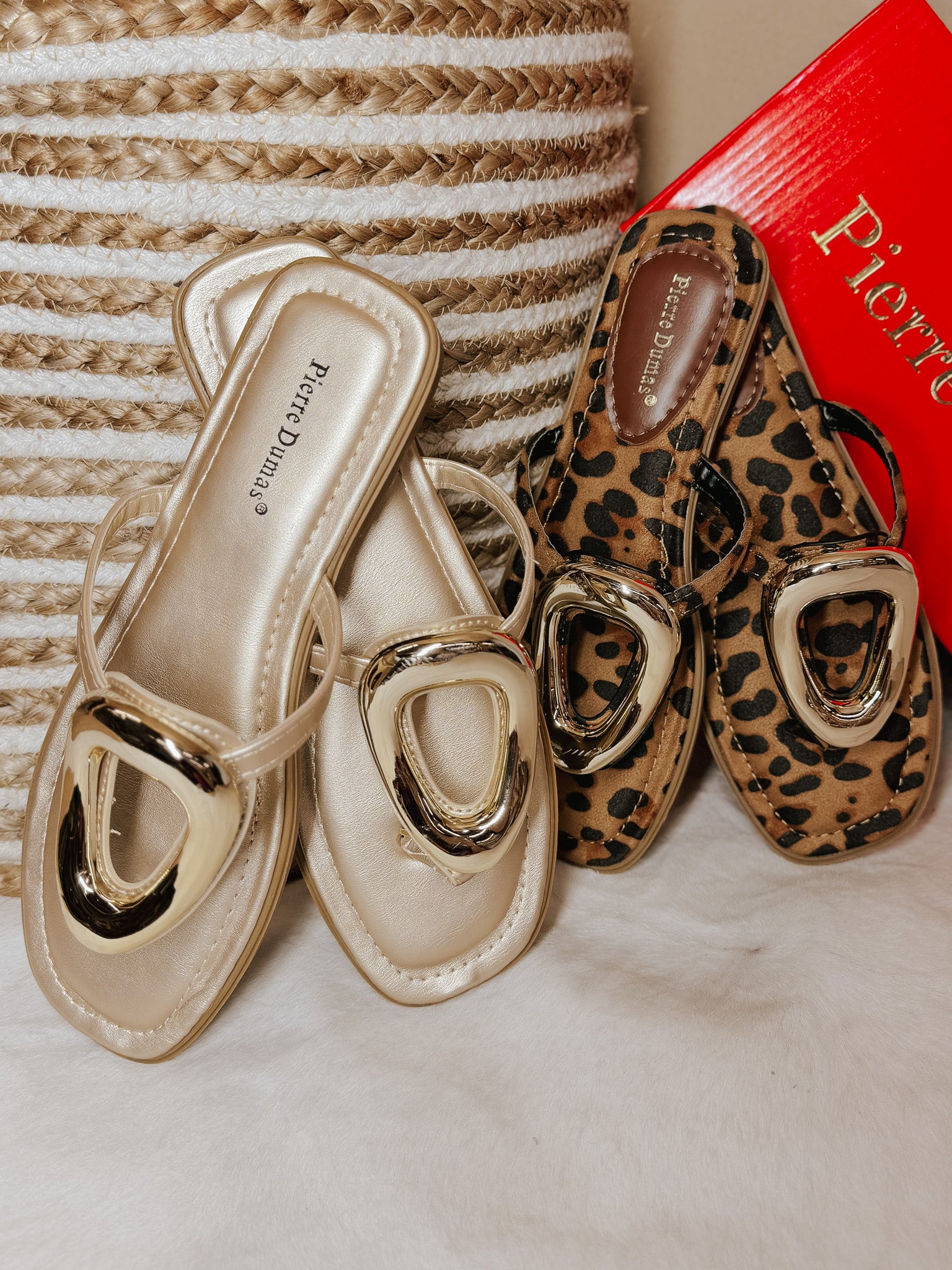 Dress to Impress Sandals in Leopard