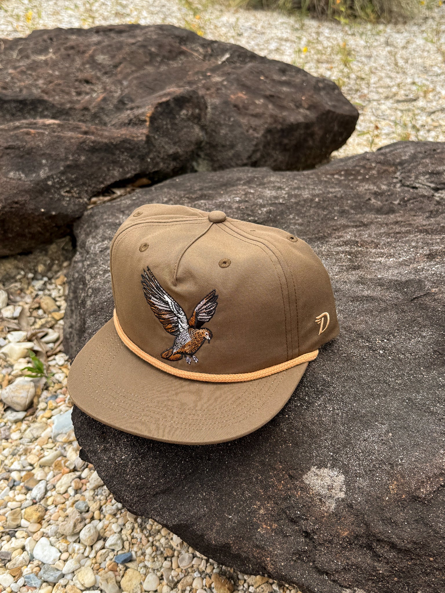 Men's Duck Camp Dove Pin Oak Cap