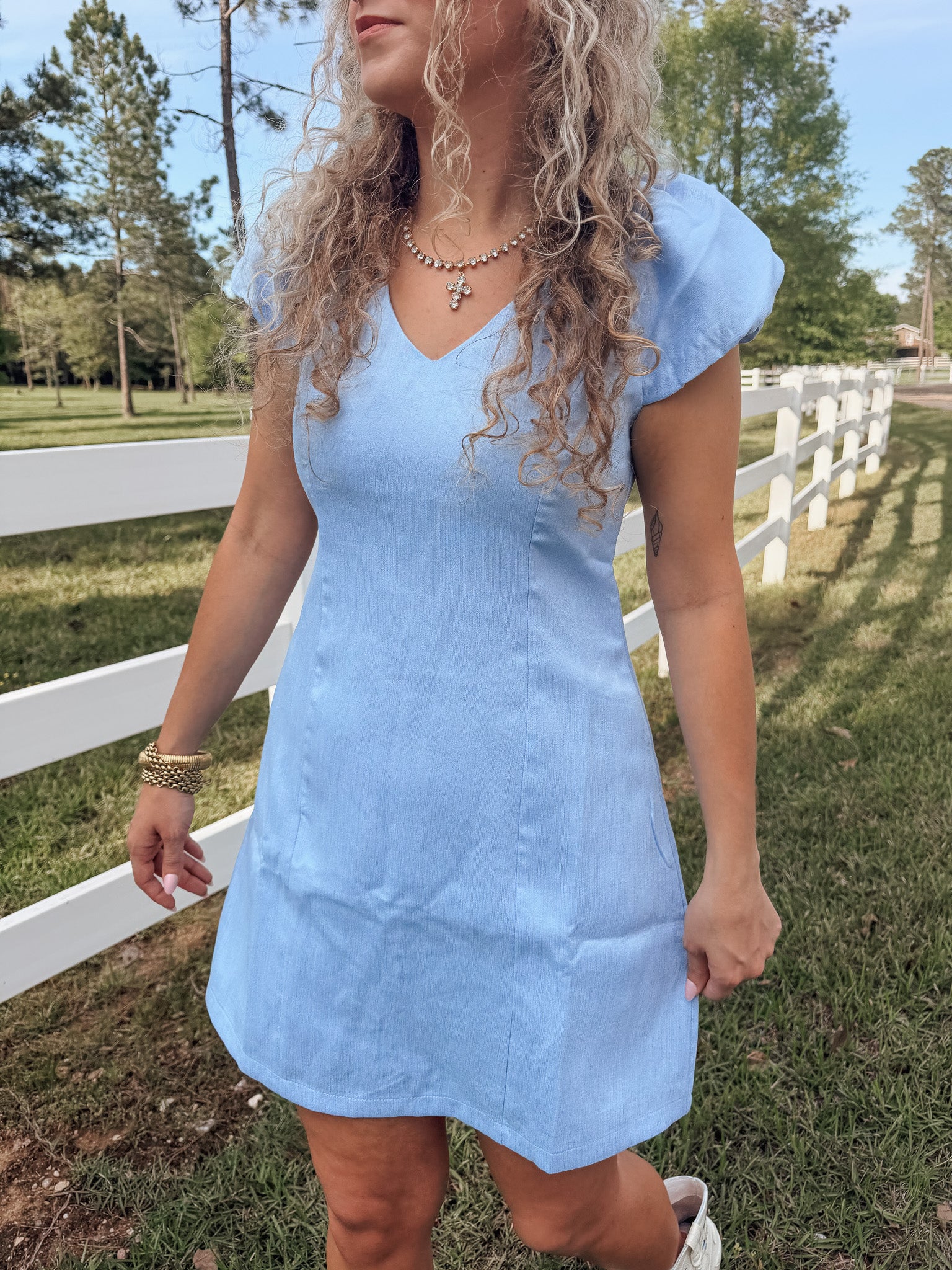 Clear Skies Bubble Dress