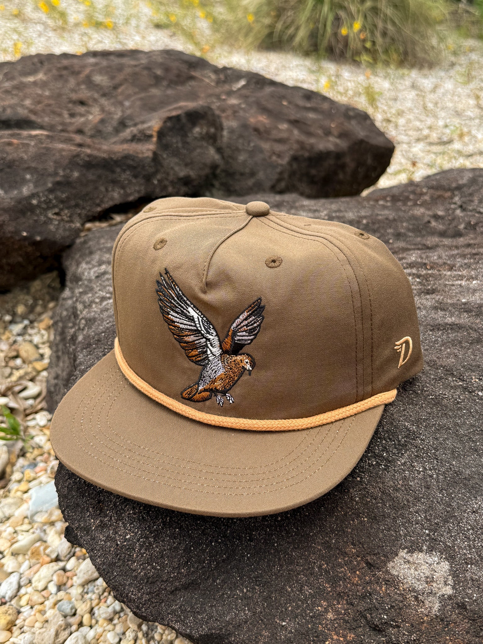 Men's Duck Camp Dove Pin Oak Cap