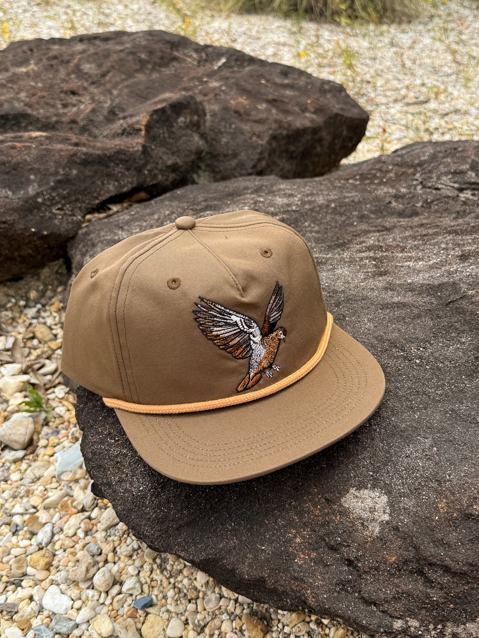 Men's Duck Camp Dove Pin Oak Cap