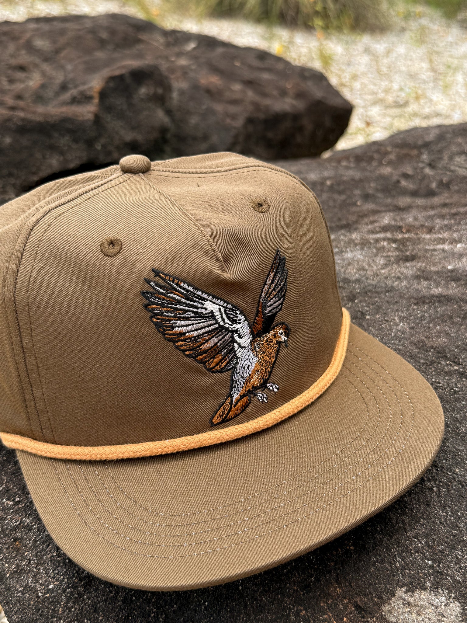 Men's Duck Camp Dove Pin Oak Cap