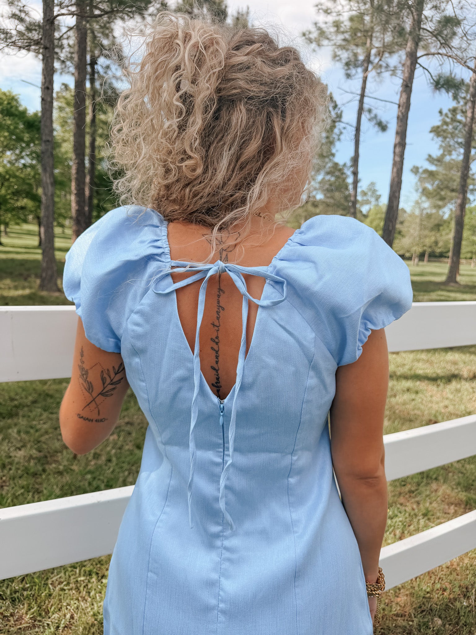 Clear Skies Bubble Dress