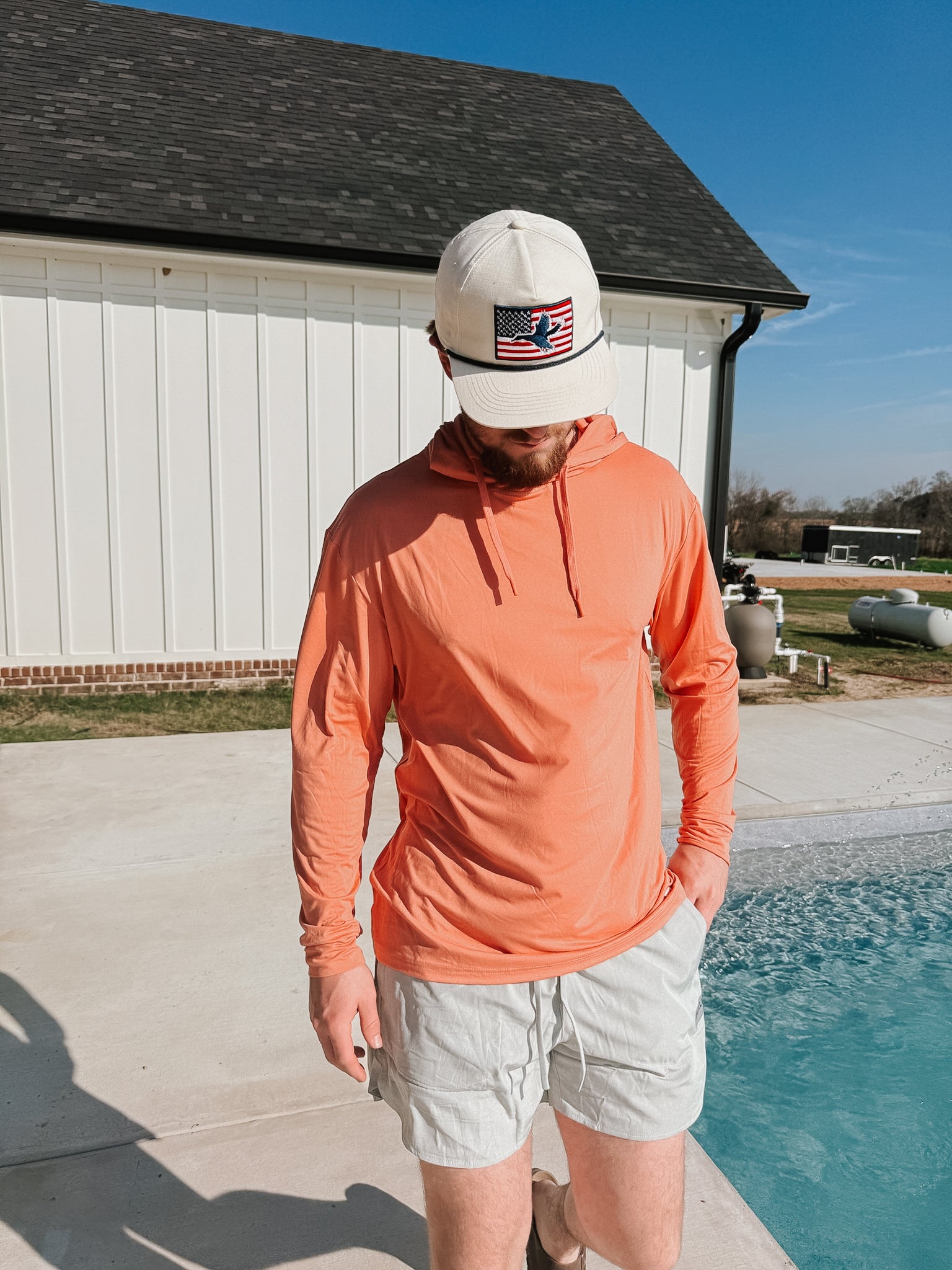 Burlebo Men's Performance Hoodie - Sunfish