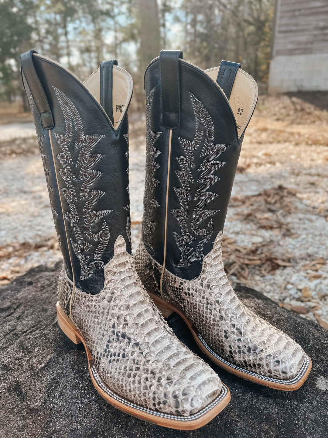 Men's Horse Power Top Hand Back Cut Python Boot – Boot Country