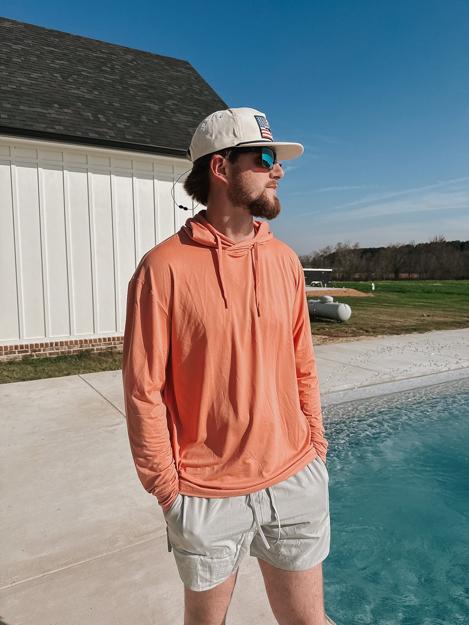 Burlebo Men's Performance Hoodie - Sunfish